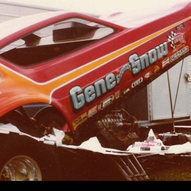 Gene Snow  1977 Indy Pit