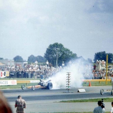 1965 Indy burnout Dragsters Kalitta