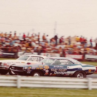 Dave Boertman ss-Ia class run Over Phil Hardee 67 Camaro1977 Indy