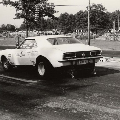 Paul  Mercure 67 Camaro d-mp 1973 Milan