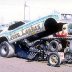 John Loukas in Dragway 42 pit 1973  photo by Todd Wingerter