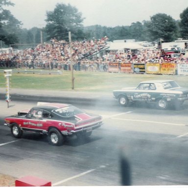 Eddie smith ss-aa vs Lyn Laperriere ss-ca 1984 IHRA Northern nts