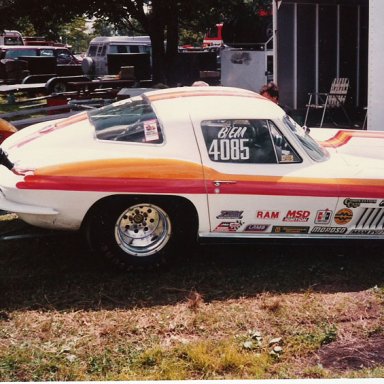 Ruth & b-em Vette at 84IHRA Northernnts Milan IHRA