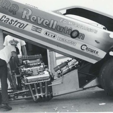 Ed Mculloch Revellution  1974 Indy