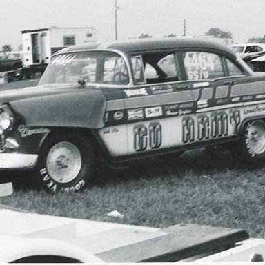 Frankin Ham Ss-u 55 chevy 1974 Indy from Ft. Hood,Tx