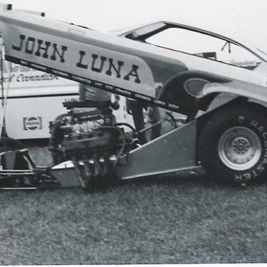 John Luna 1974 INDY pit