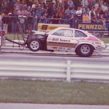Larry Broga Driver 1974 INDY Must have hit wall