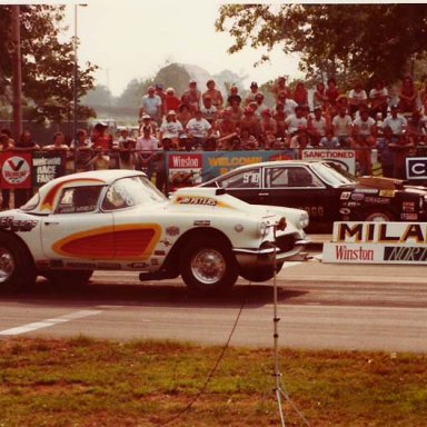 B & P Speed Shop Vette 78 IHRA Northernnts