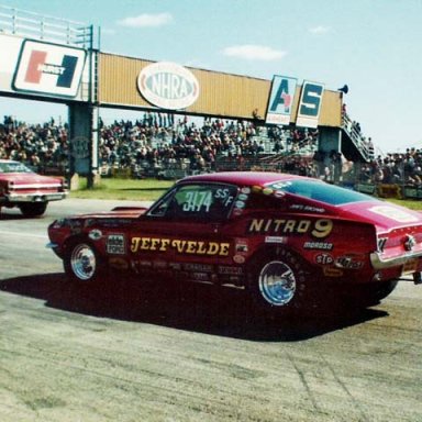 Jeff Velde SS-f Mustang 1976 Indy