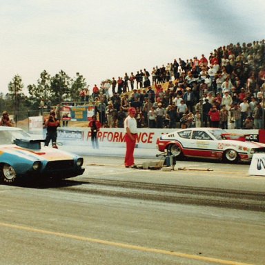 Rickie Smith vs Barrett Bros Arrow 1980 IHRA Winternts