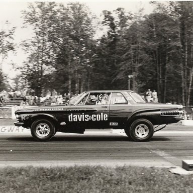 Davis & Cole 62 Dodge running Street Elim 1973 Milan