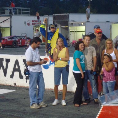 HUT & PAM STRICKLIN 7-26-08 TAYLORS 1st Win
