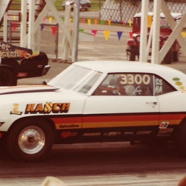 TK 3300 set AHRA Class record 1978 Dragway 42 7-78