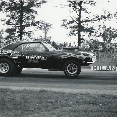 1973 Div 3 wcs at Milan Sam Gianino A-Mp 69 camaro