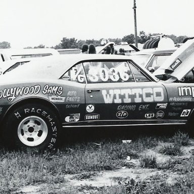 1974 NHRA Springnts  Ron Wittbrodt F-g 67 Camaro