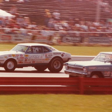 1978 INDY Richard Doane SS-I vs Jules Schonberger SS-L chevy II