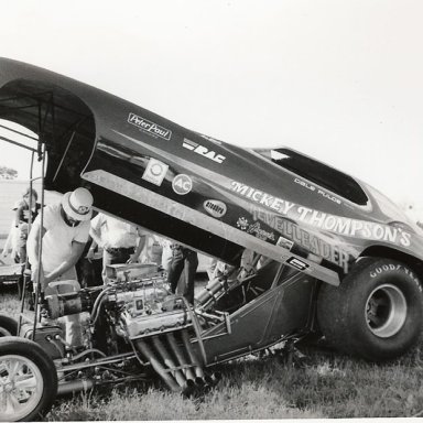 Dale Pulde & MT Grand Am 1974 INDY Pit