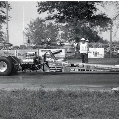 John McNew 8-4-73 Milan UDRA Dragsters