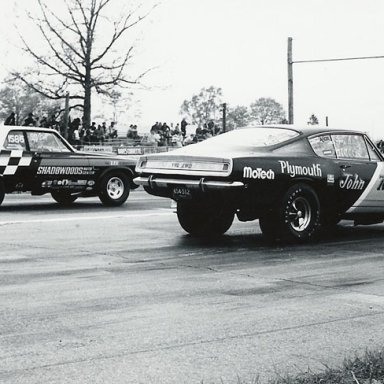 Jim Tignanelli vs John Tedder at the line Milan 1972