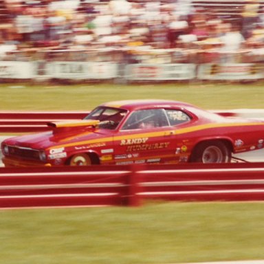 Randy Humphrey 76 duster  1978 INDY