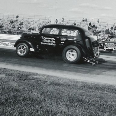 Kroona-Skarla-Sandbug BB-gs vs Russ Eggers A-a 1972 INDY Div 3 wcs