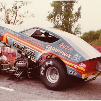 1977 INDY Larry Brown  77 Arrow