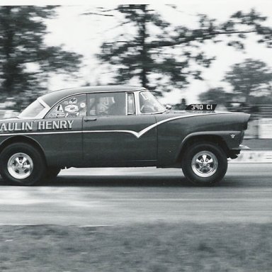 Rays Haulin Henry 56 Ford Gasser Milan 1973