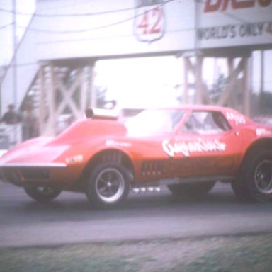 Aquarius Vette AA-gs 1970 Dragway 42  photo by Todd Wingerter