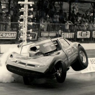 opel gt wreck
