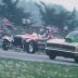 Fred Bocka E-a vs 67 Camaro in traps 1973 Dragway 42  photo by Todd Wingerter