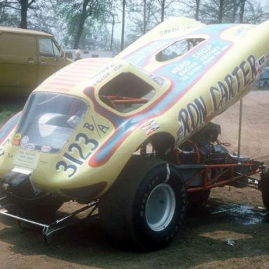 Ron Carter B-A 1975 Dragway 42=2  photo by Todd Wingerter