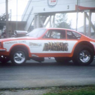 Hart Auto aa-gs coming off Dragway 42 1971  photo by Todd Wingerter