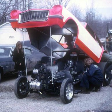 Hart Automotive Vega aa-gs 1971 Dragway 42   photo by Todd Wingerter