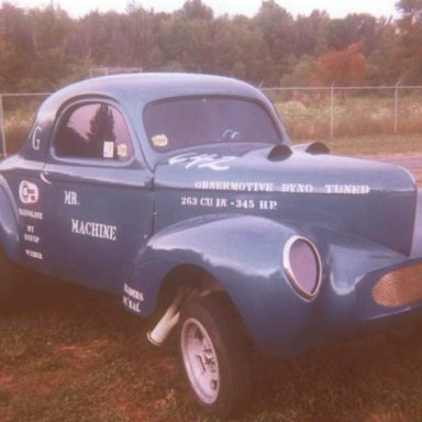 1941 Willys 1967 Dragway 42 pit  photo by Todd Wingerter