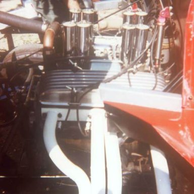 1941 Willys Engine small block with hilborn inj 1967  photo by Todd Wingerter