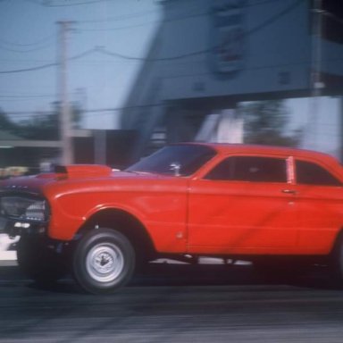Falcon d-hr chopped top 1971 Dragway 42  photo by Todd Wingerter