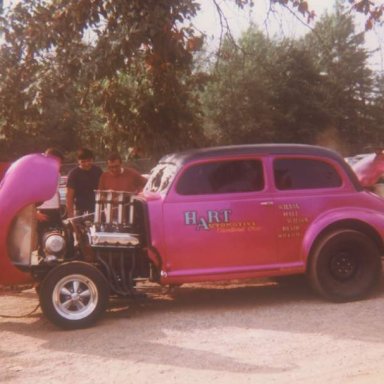 Hart Auto ' Big Wilson' Driver 1967 Dragway 42  photo by Todd Wingerter