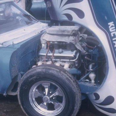 Mel Dragich engine Dragway 42 1972  photo by Todd Wingerter