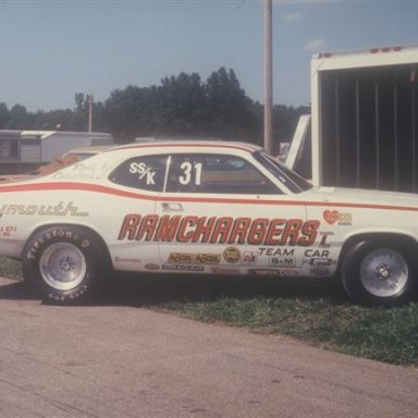 Ted Flack ss-k 1976 Columbus  photo by Todd Wingerter