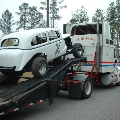 Big Johnny Stone's Rig with Ugly X