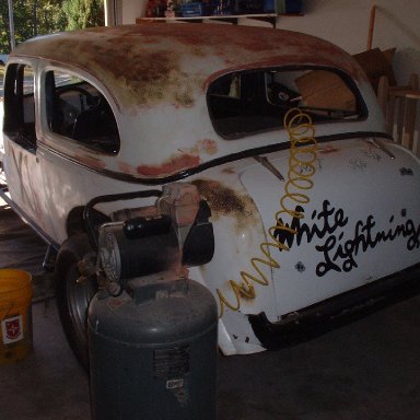 white lightning restoration