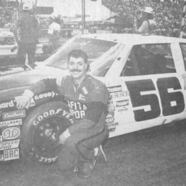 Ernie Irvan Dale Earnhardt sponsored car