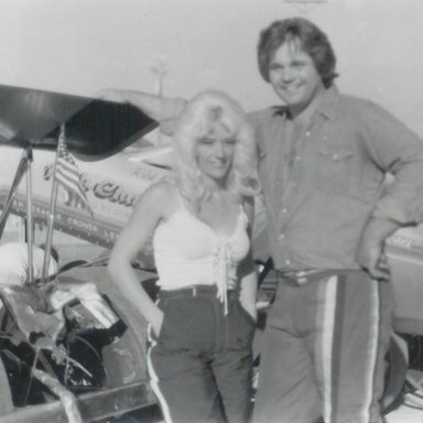 Husband and wife racers, JoAnn and Mike Reynolds