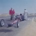 Denny Milani after a run at HRM Championships in 1965