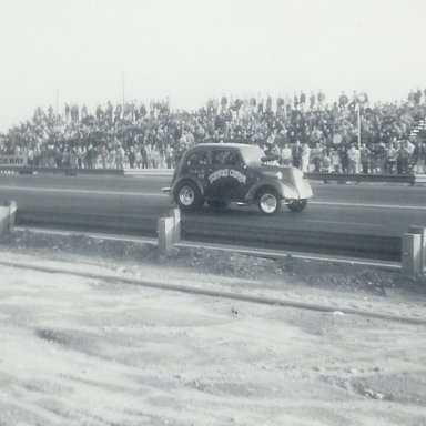 Skip Hess at Irwindale in Dec. 1965