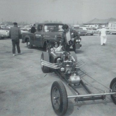 Jackman Special dragster at 1963 Winternationals