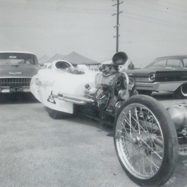 Roland Leong drove this modified roadster at the 1963 Winternationals