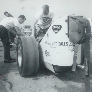 Porter-Ries Olds A/FD at 1963 Winternationals