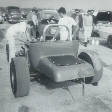 T-roadster at 1963 Winternationals