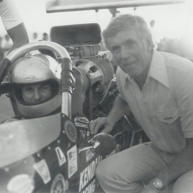 Fred Ferre and Don Garlits at Bonneville Raceway